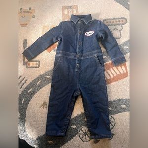 Carharrt toddler Jean jumpsuit